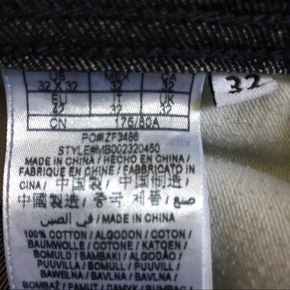 Men’s Guess Rebel Rescue Reg Straight Jeans 32x32 - Picture 5 of 11